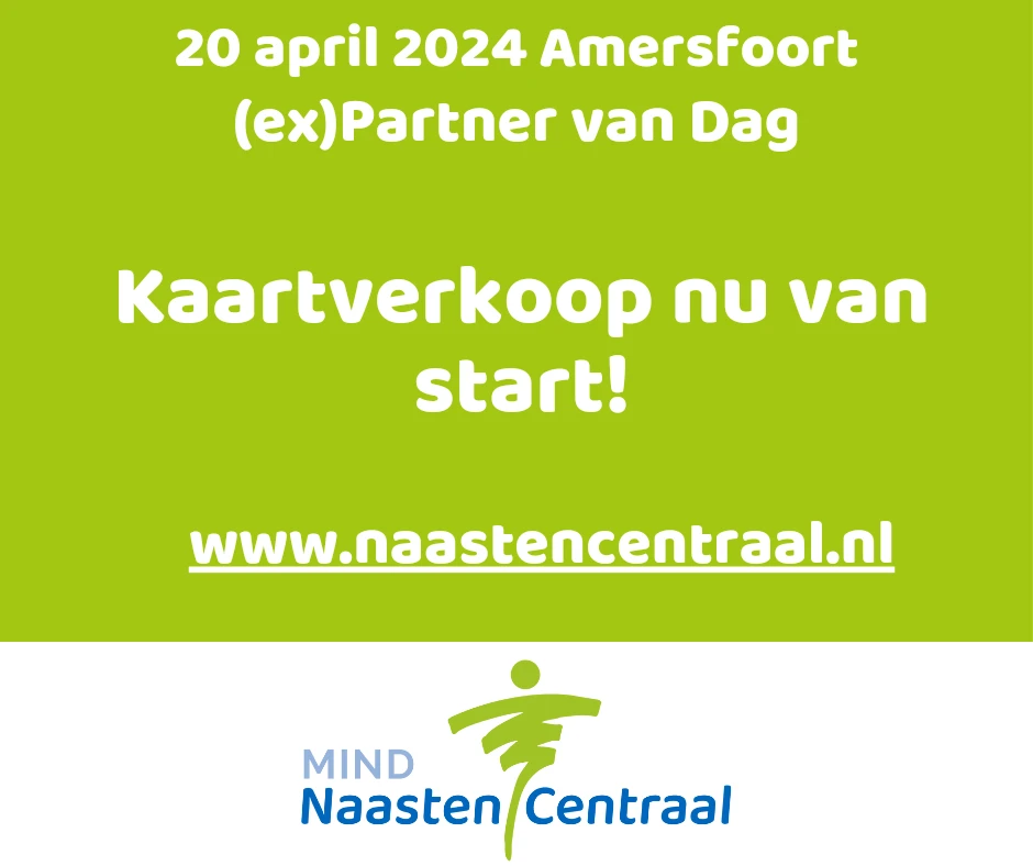Aanmelding landelijke dag op 20 april voor (ex)partners geopend!